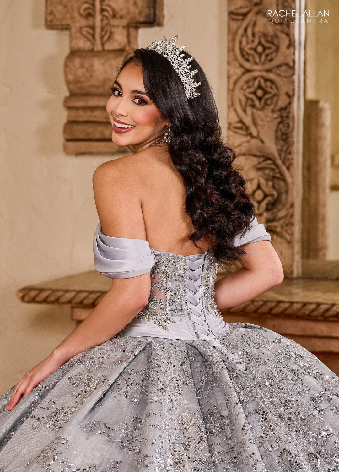 Off Shoulder Quinceanera Dress by Rachel Allan RQ2194