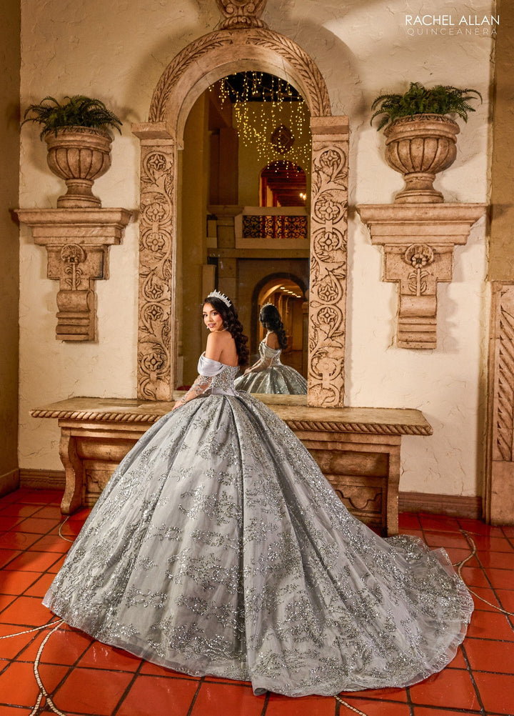 Off Shoulder Quinceanera Dress by Rachel Allan RQ2194