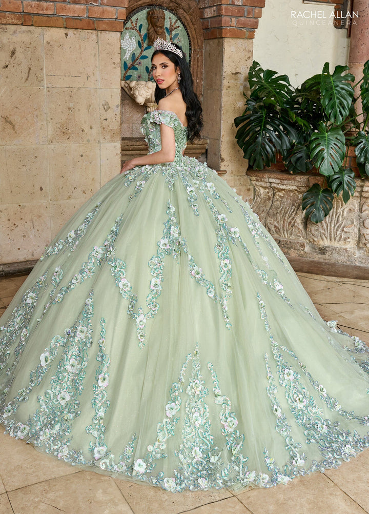 Off Shoulder Quinceanera Dress by Rachel Allan RQ2204