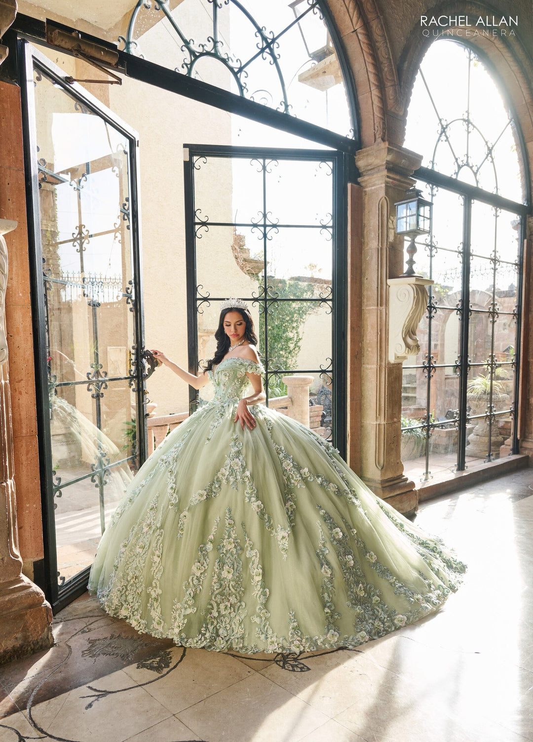 Off Shoulder Quinceanera Dress by Rachel Allan RQ2204