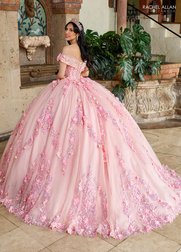 Off Shoulder Quinceanera Dress by Rachel Allan RQ2204