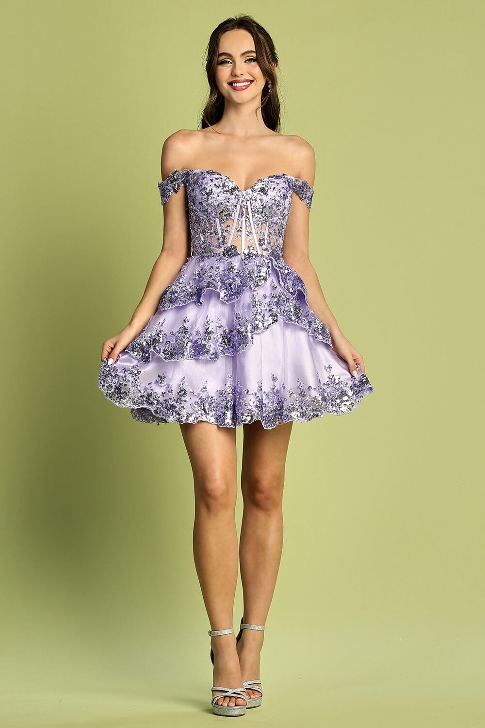 Lavender Dama Dresses