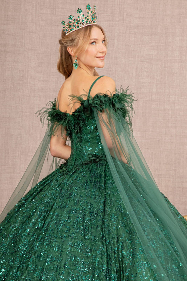 Feather ball outlet gown