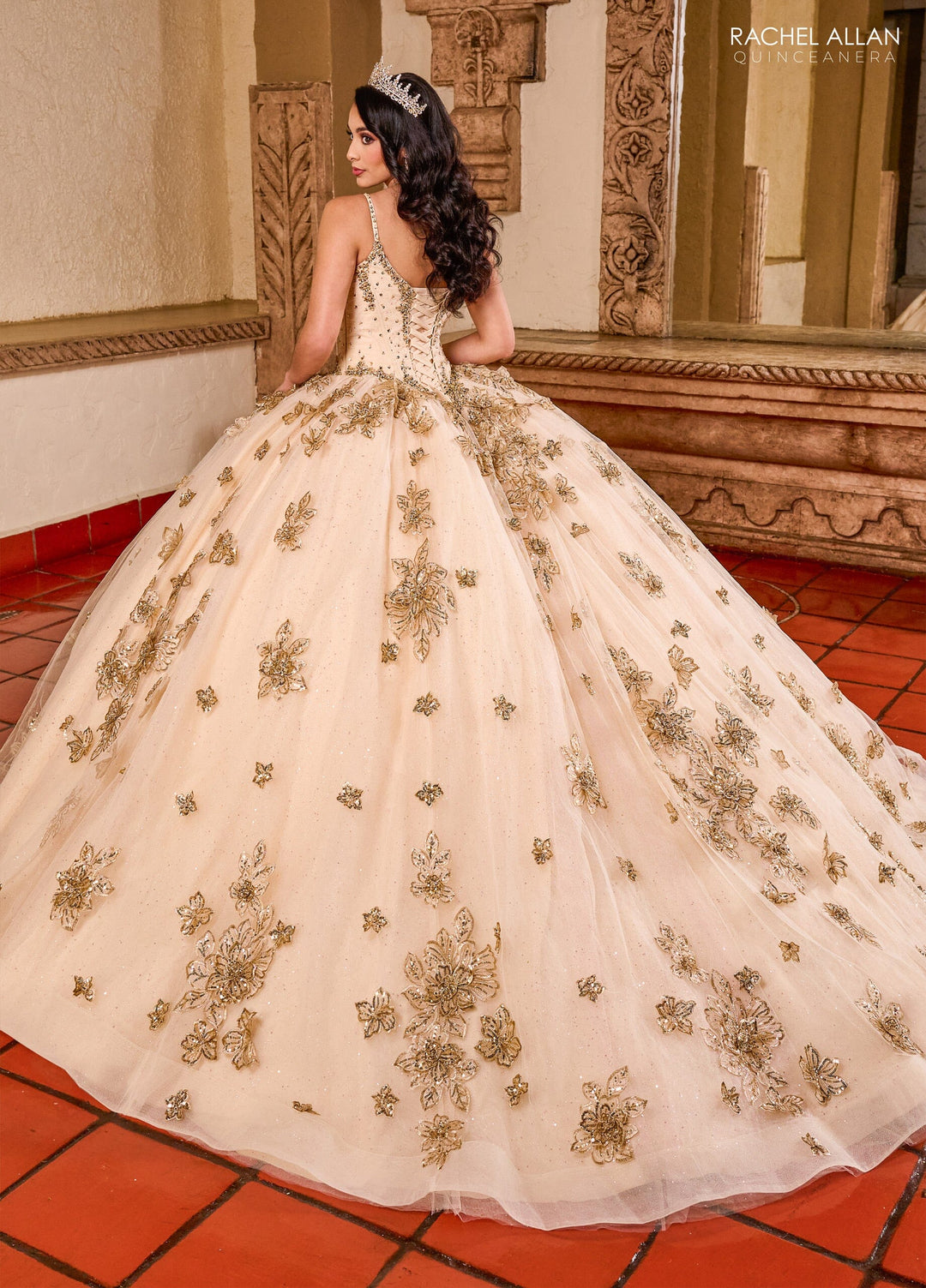 Sleeveless Quinceanera Dress by Rachel Allan RQ1149