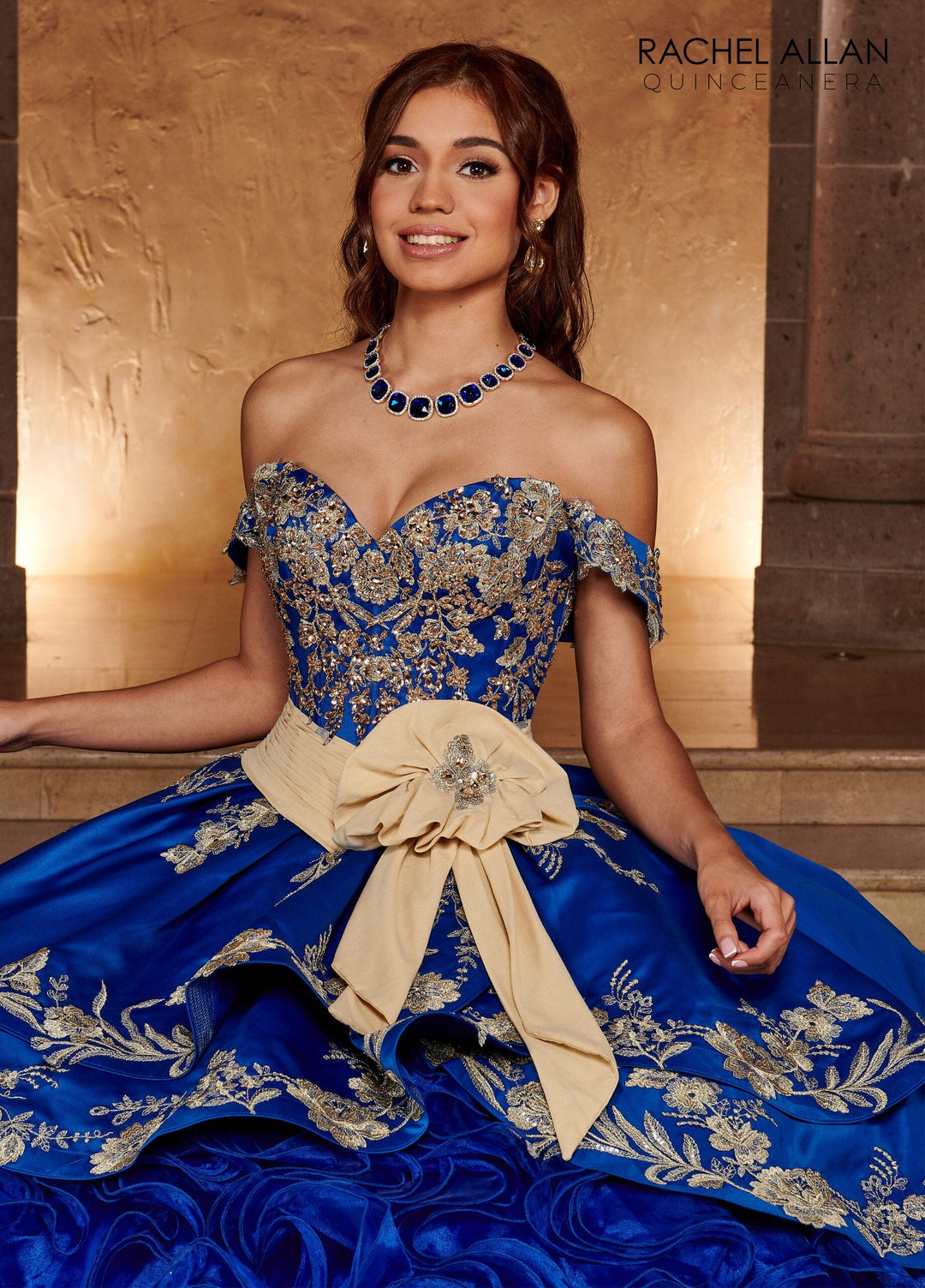 Sweetheart Ruffled Quinceanera Dress by Rachel Allan RQ3104