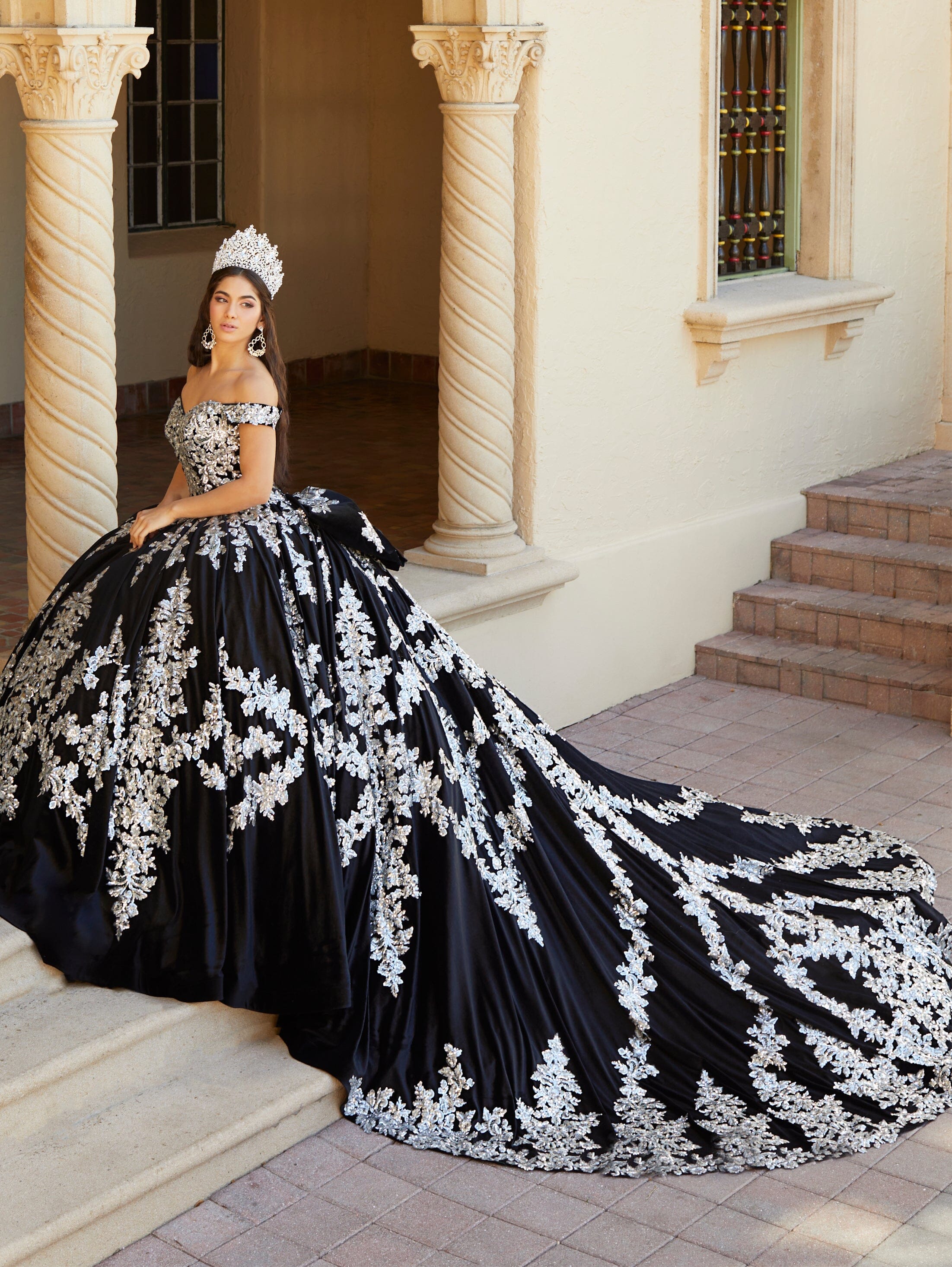 Black Quinceanera Dresses ABC Fashion