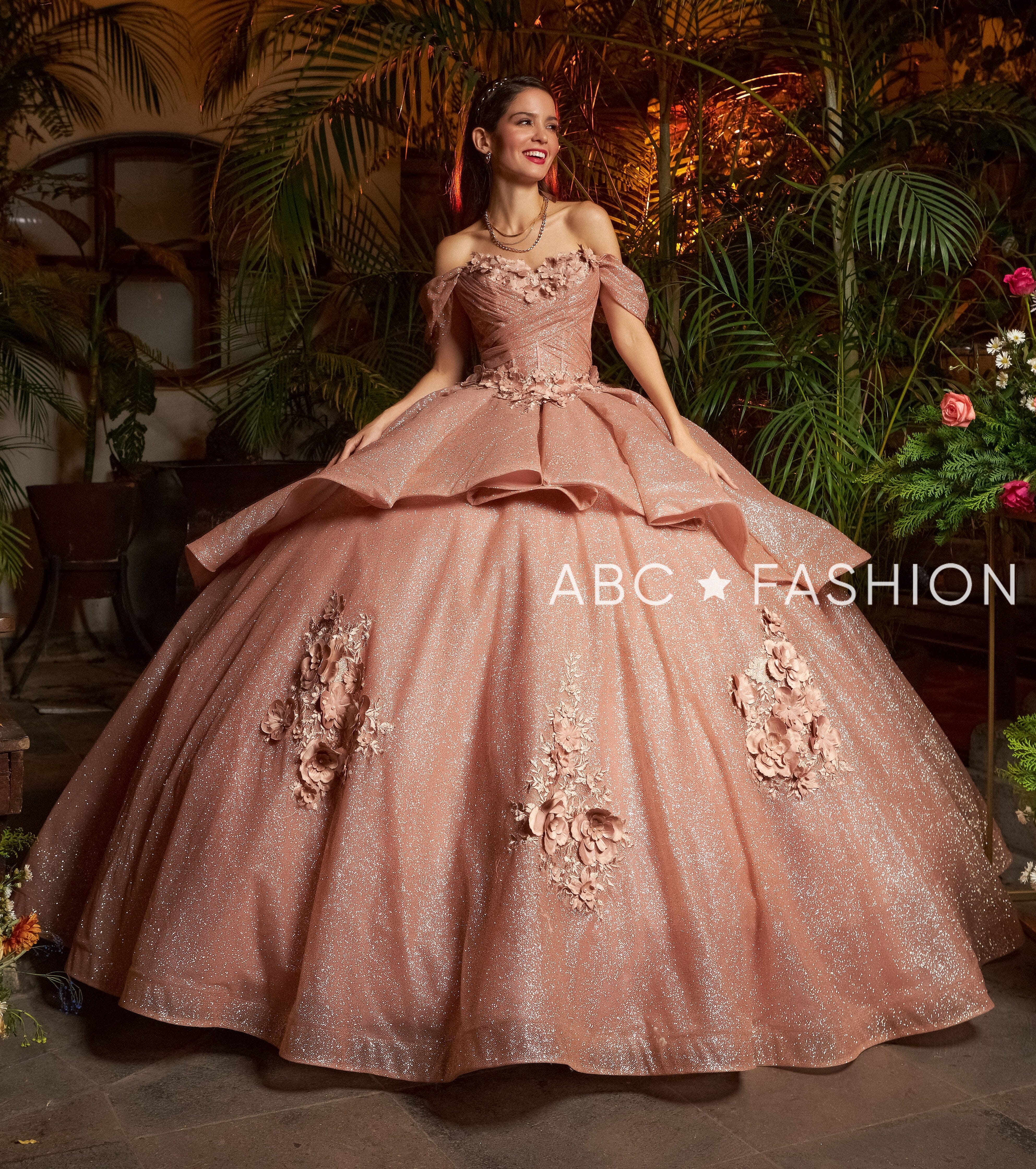 Gold Quinceañera Dresses – Tagged \