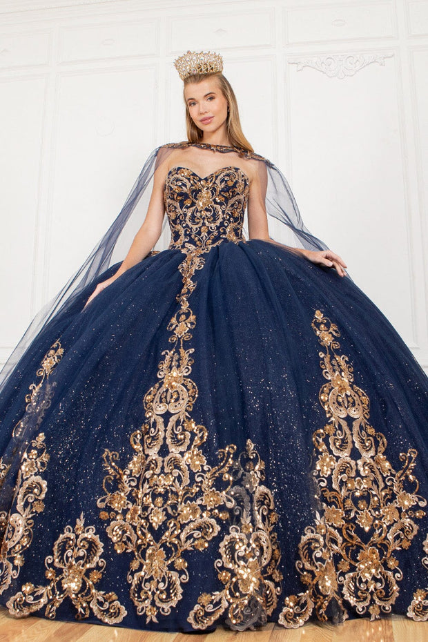 Applique hotsell ball gown