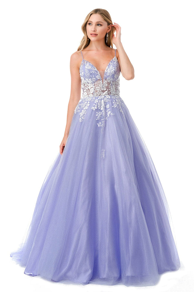 Lilac Ka with Sheer Tulle Accent - Ivory Studio RTW
