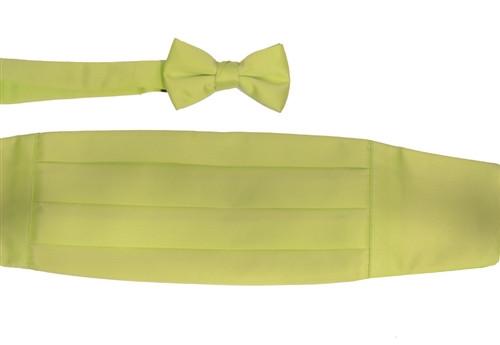 Boys Mint Green Cummerbund and Bow Tie Set – ABC Fashion