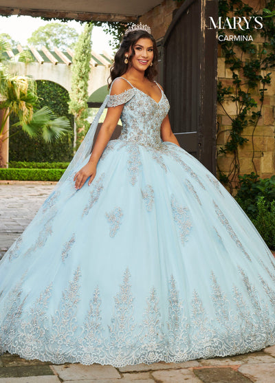 Cold Shoulder Quinceanera Dress by Mary's Bridal MQ1078 – ABC Fashion