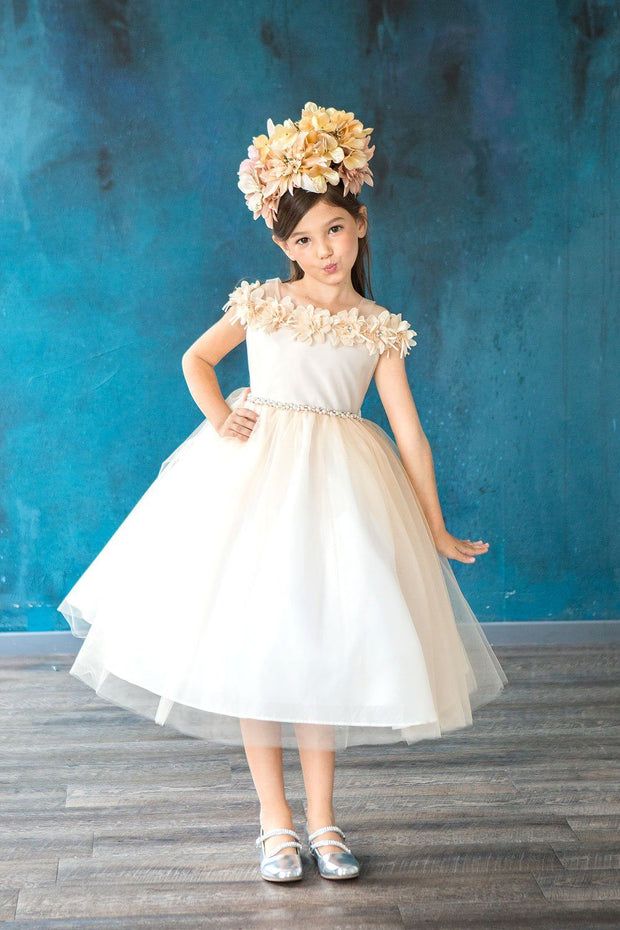 Calla collection cheap flower girl dresses