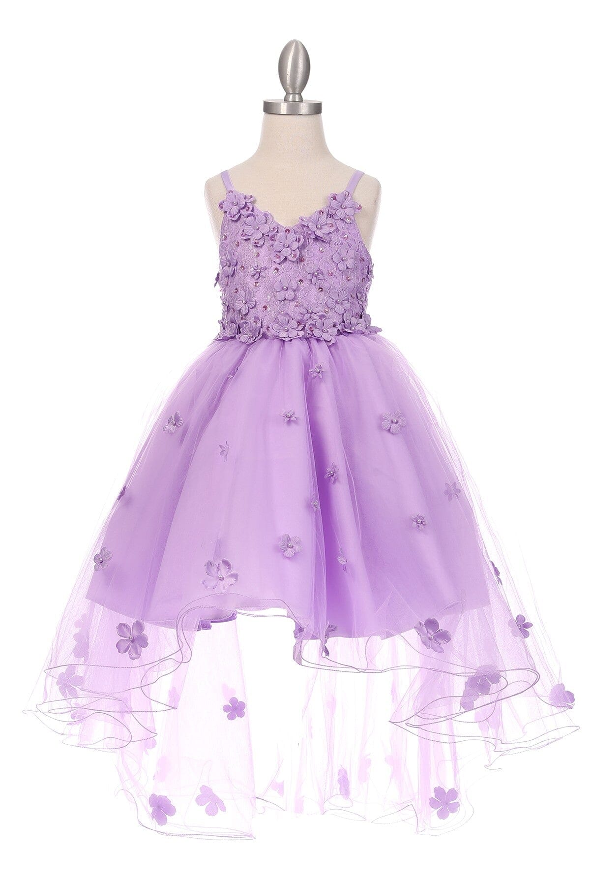 Purple Junior Bridesmaid Dresses