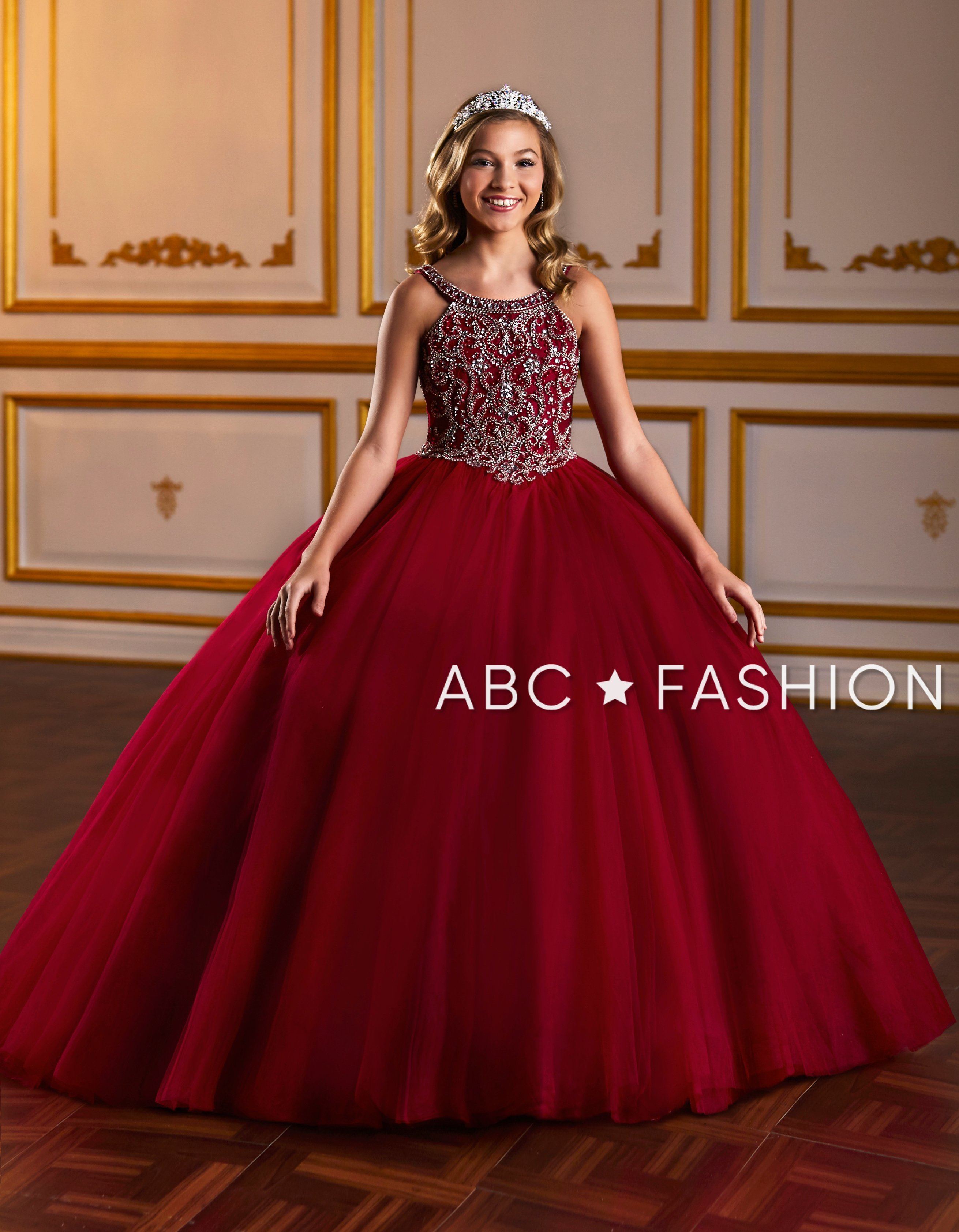 Red Girls Pageant Dresses for Cheap