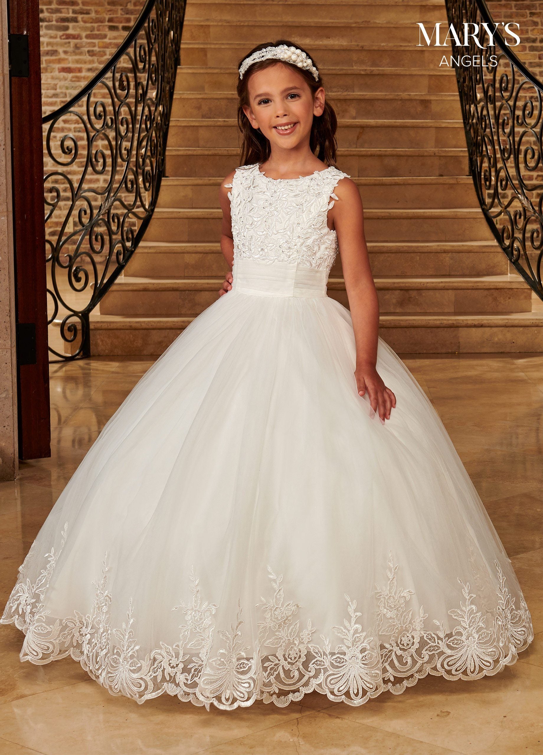 White Communion Dresses for Juniors