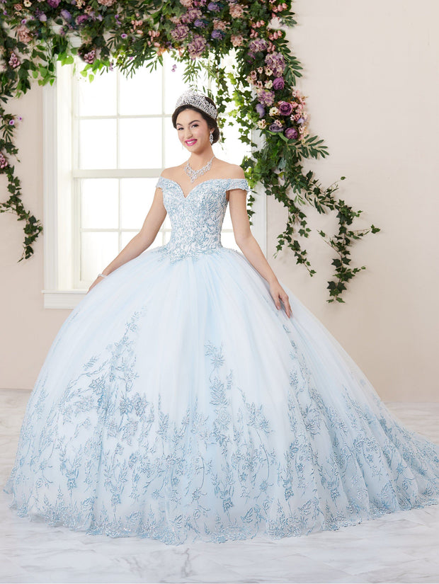 quinceanera dresses baby blue and white