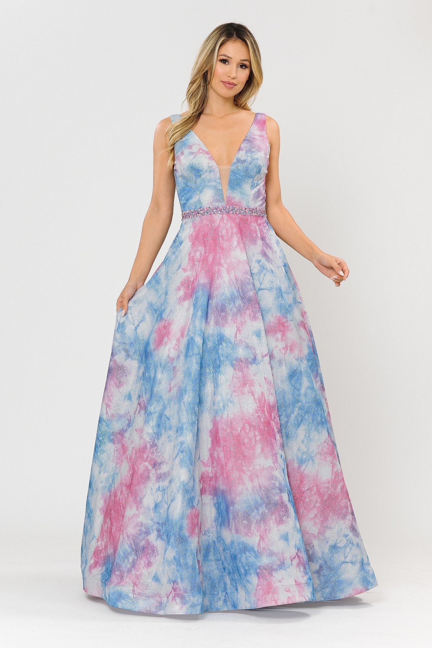 Tie Dye Bridesmaid Dresses