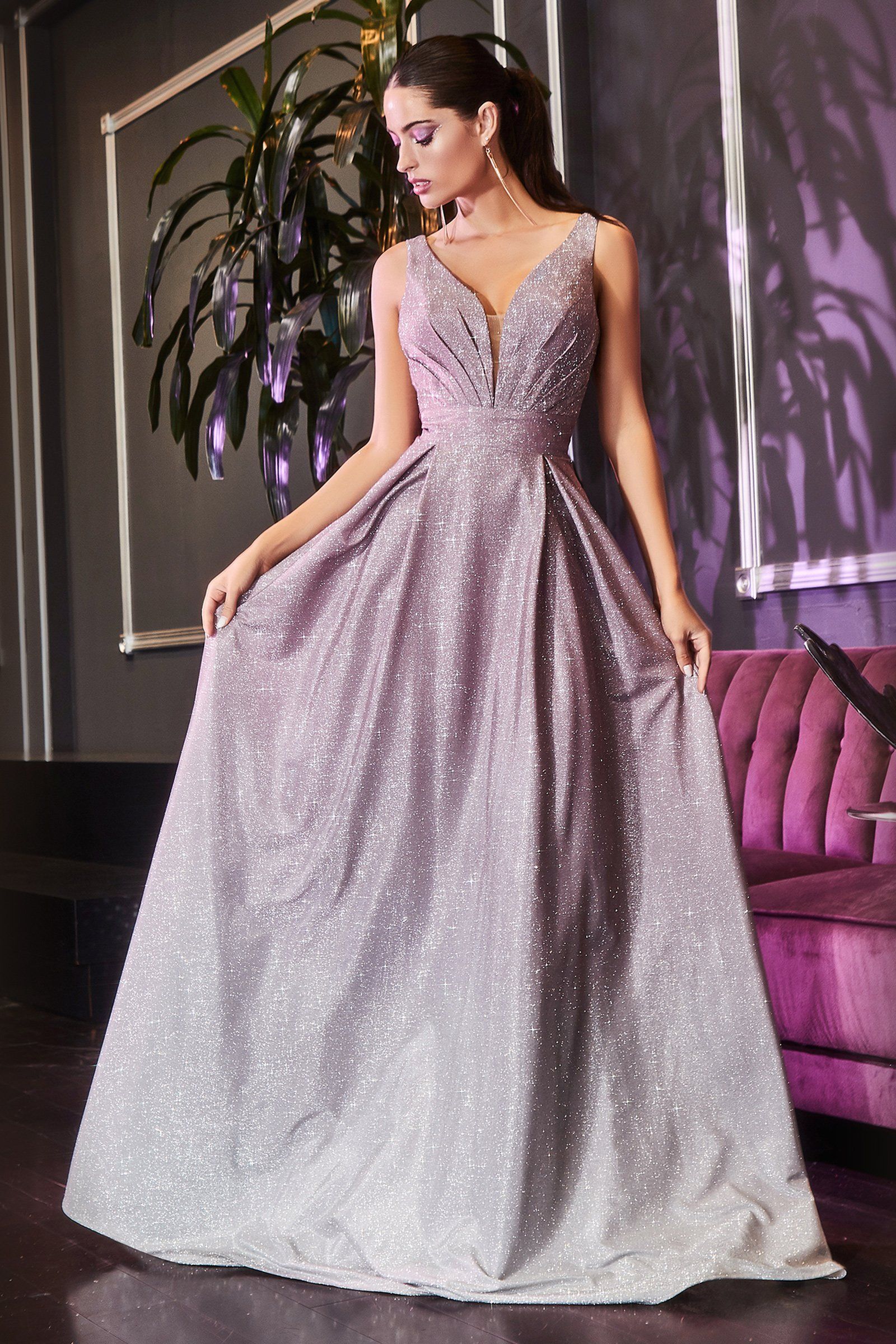 Cinderella Purple Dress