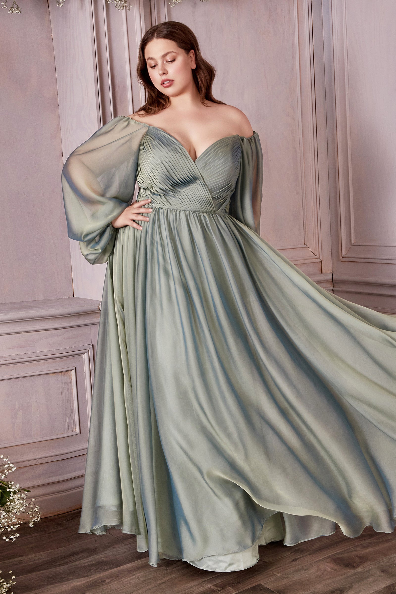 Latest chiffon gown hotsell