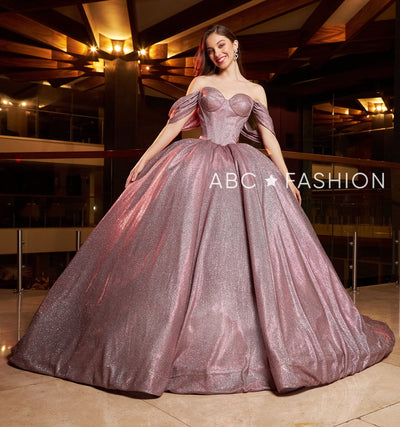 Ragazza Fashion Quinceanera Dresses Pink\