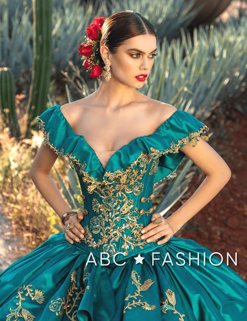 Off Shoulder Charro Quinceanera Dress By Ragazza M35-135 – ABC Fashion