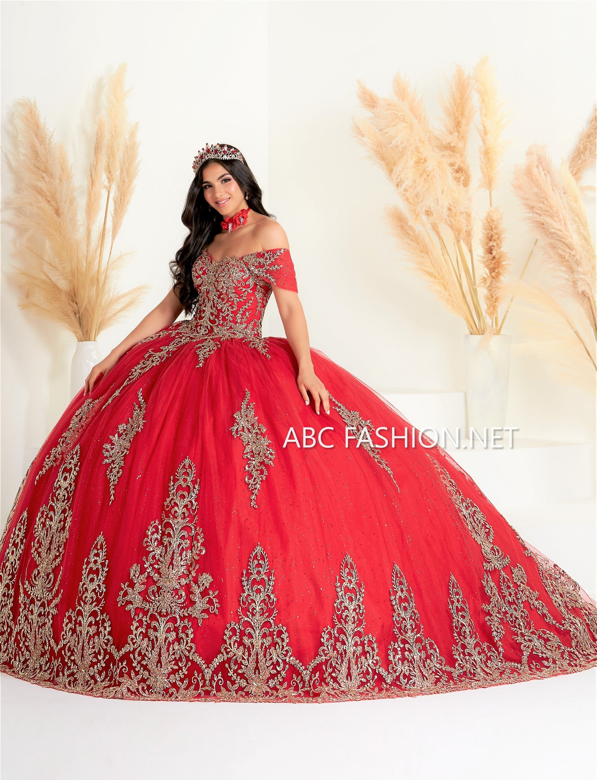 Off Shoulder Quinceanera Dress by Fiesta Gowns 56448 – ABC Fashion