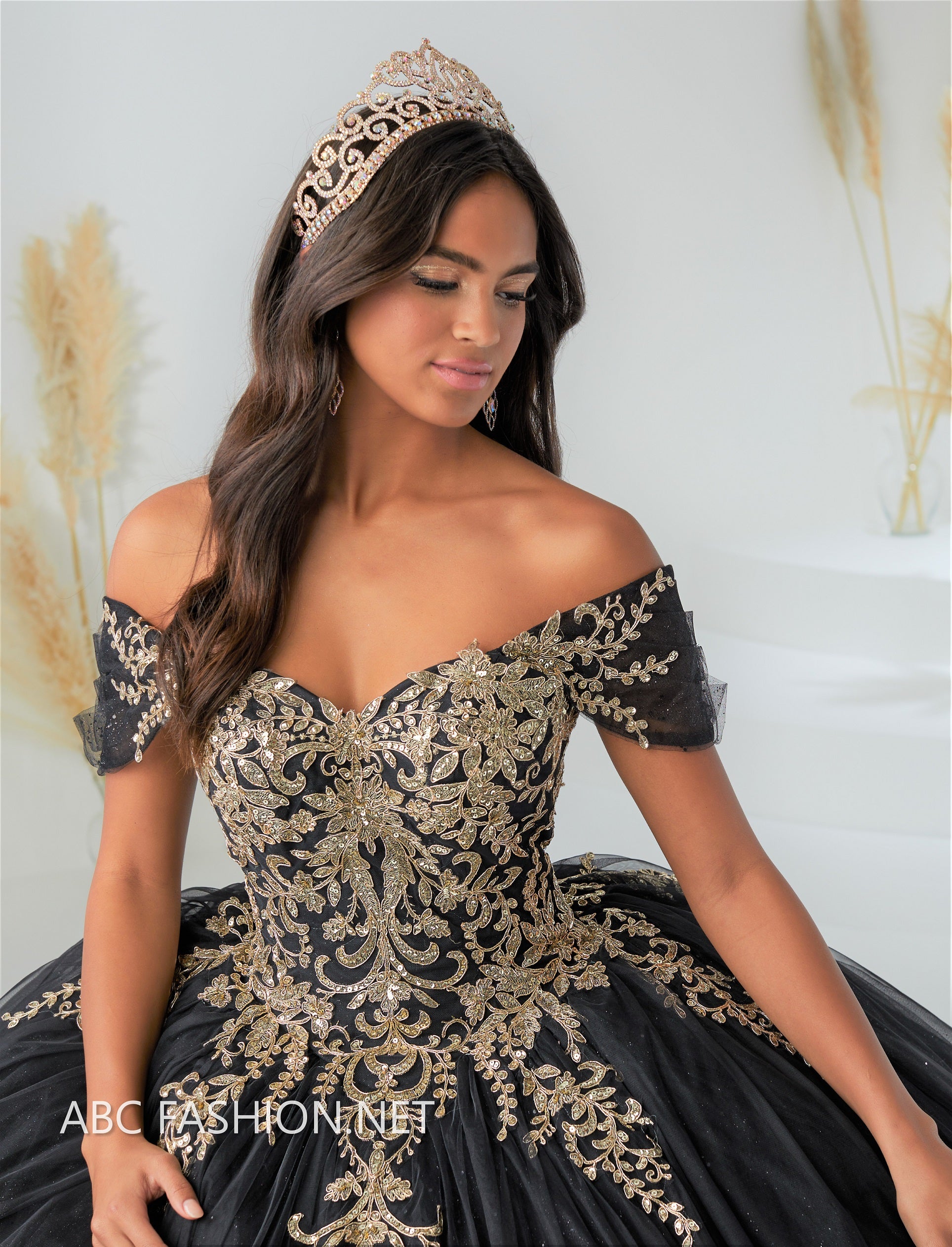 Beautiful off shoulder gowns best sale