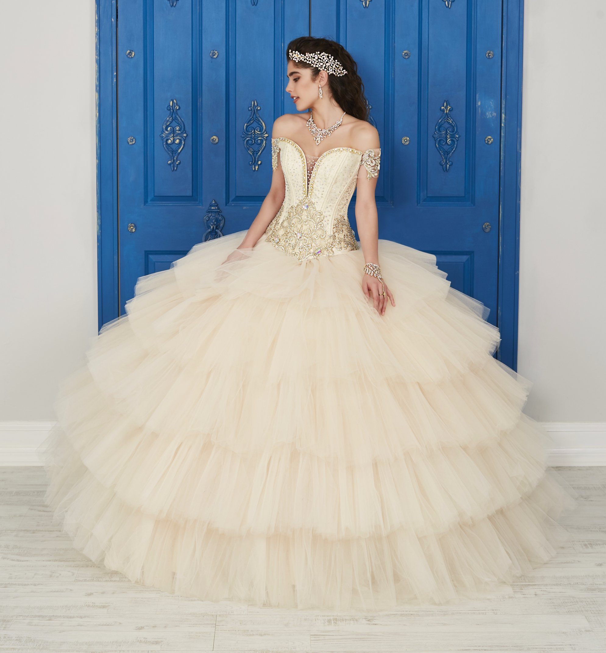 LA Glitter Dresses by House of Wu LA Glitter Quinceanera Ball Gowns ABC Fashion