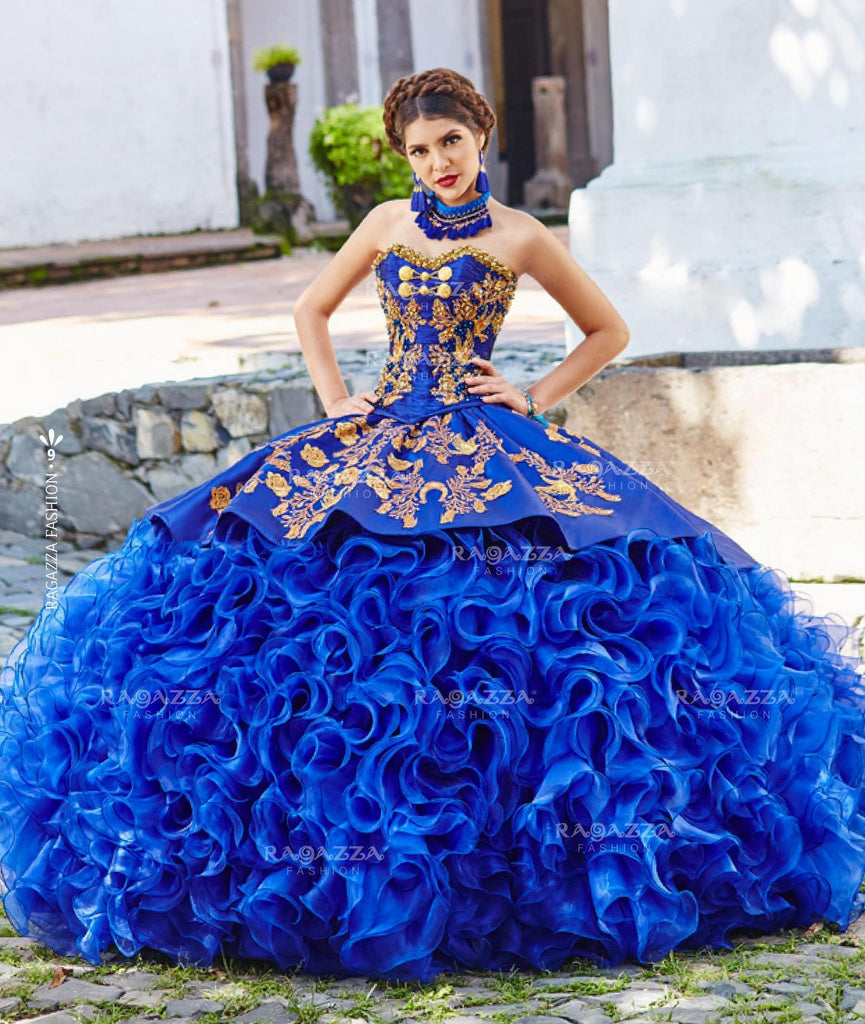 Ruffled Charro Fashion Dress M12-112 – ABC Quince by Ragazza