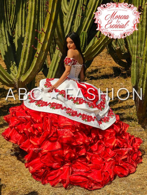 Floral Charro Quince Dress by Ragazza MV17-117 – ABC Fashion