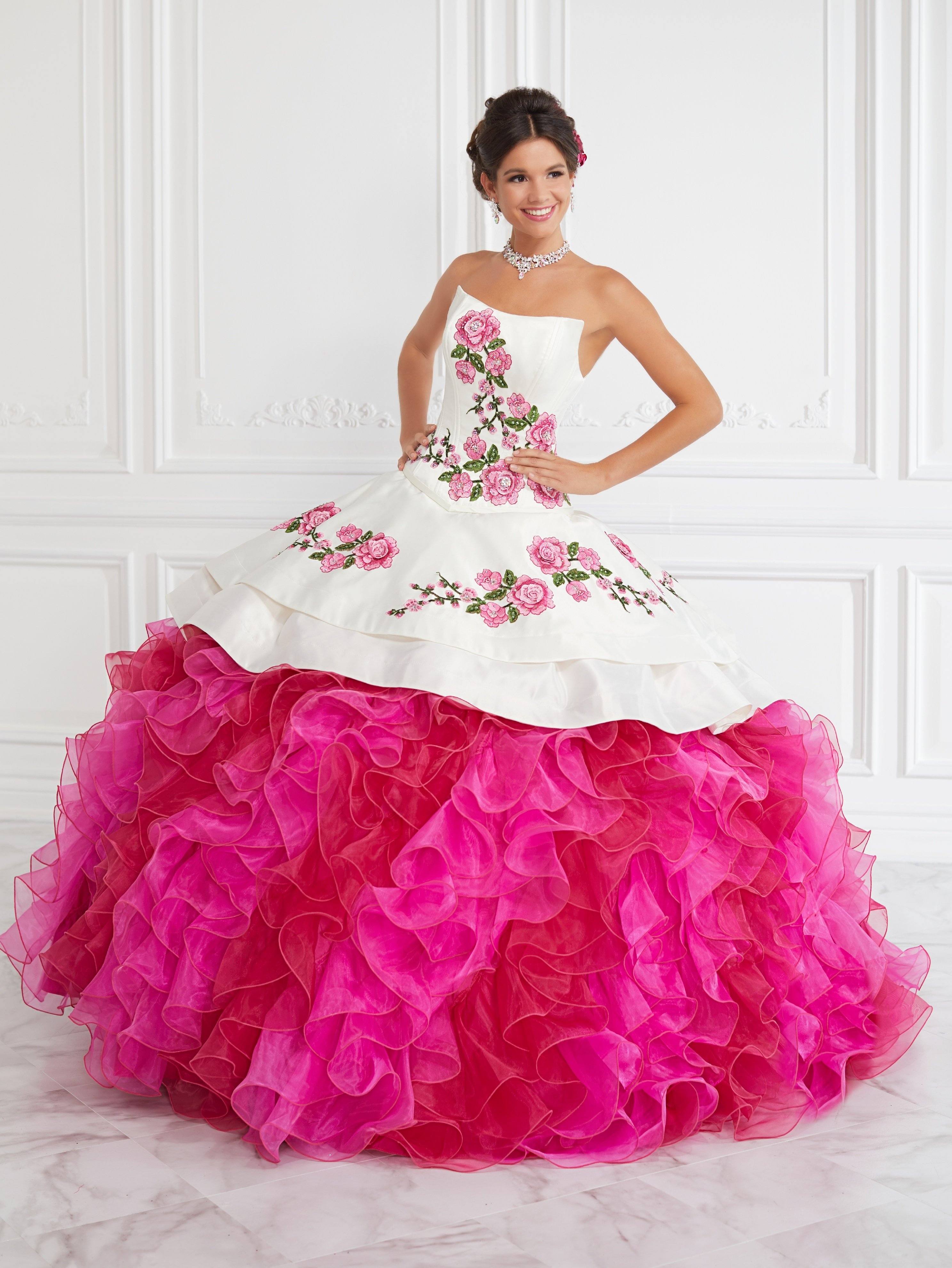 la glitter quinceanera dresses