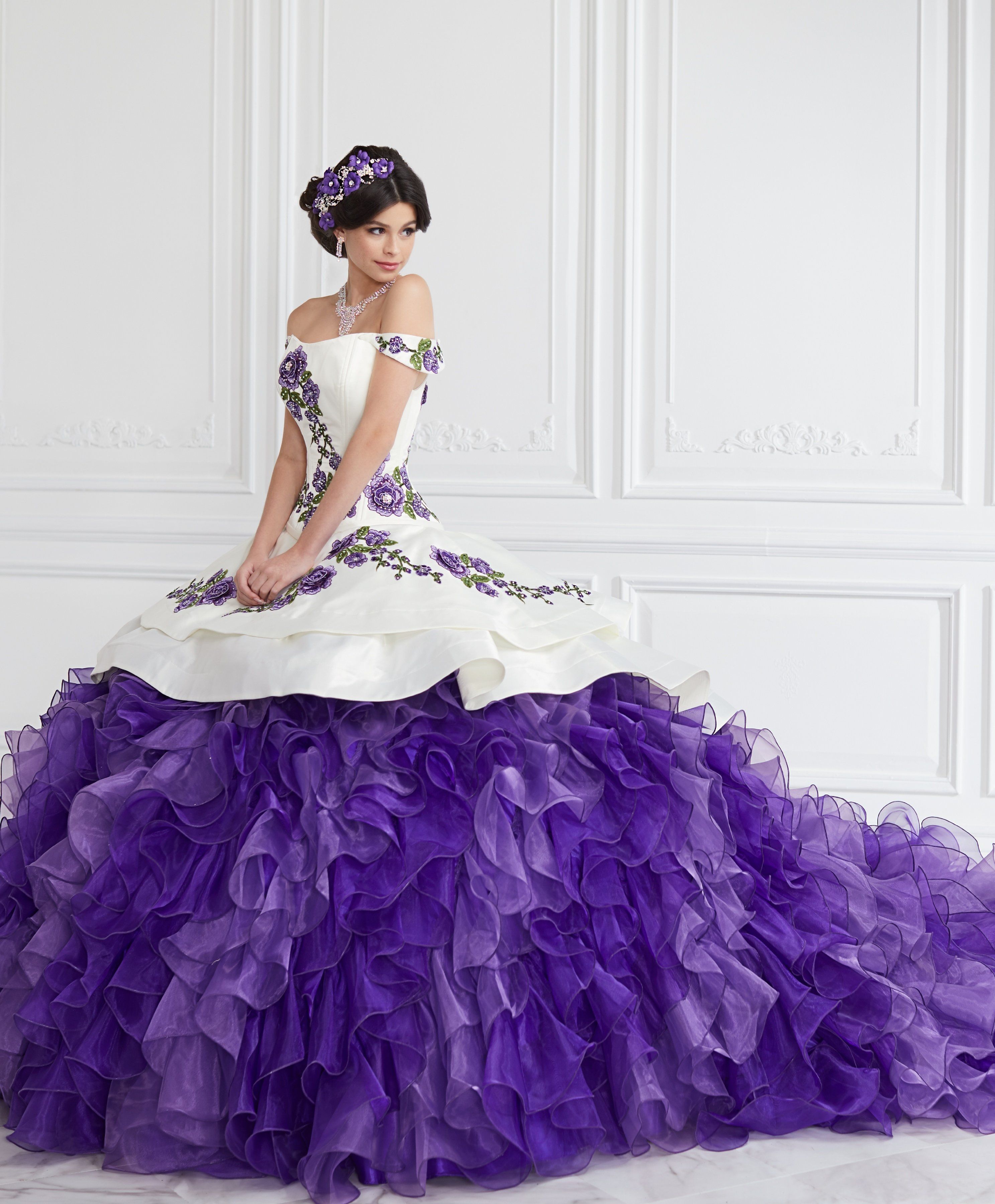 la glitter quinceanera dresses