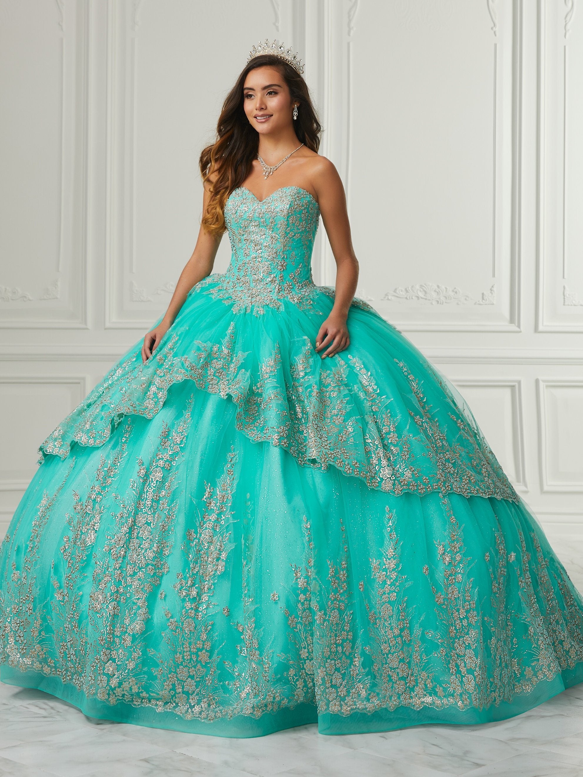 turquoise aqua turquoise quinceanera dresses