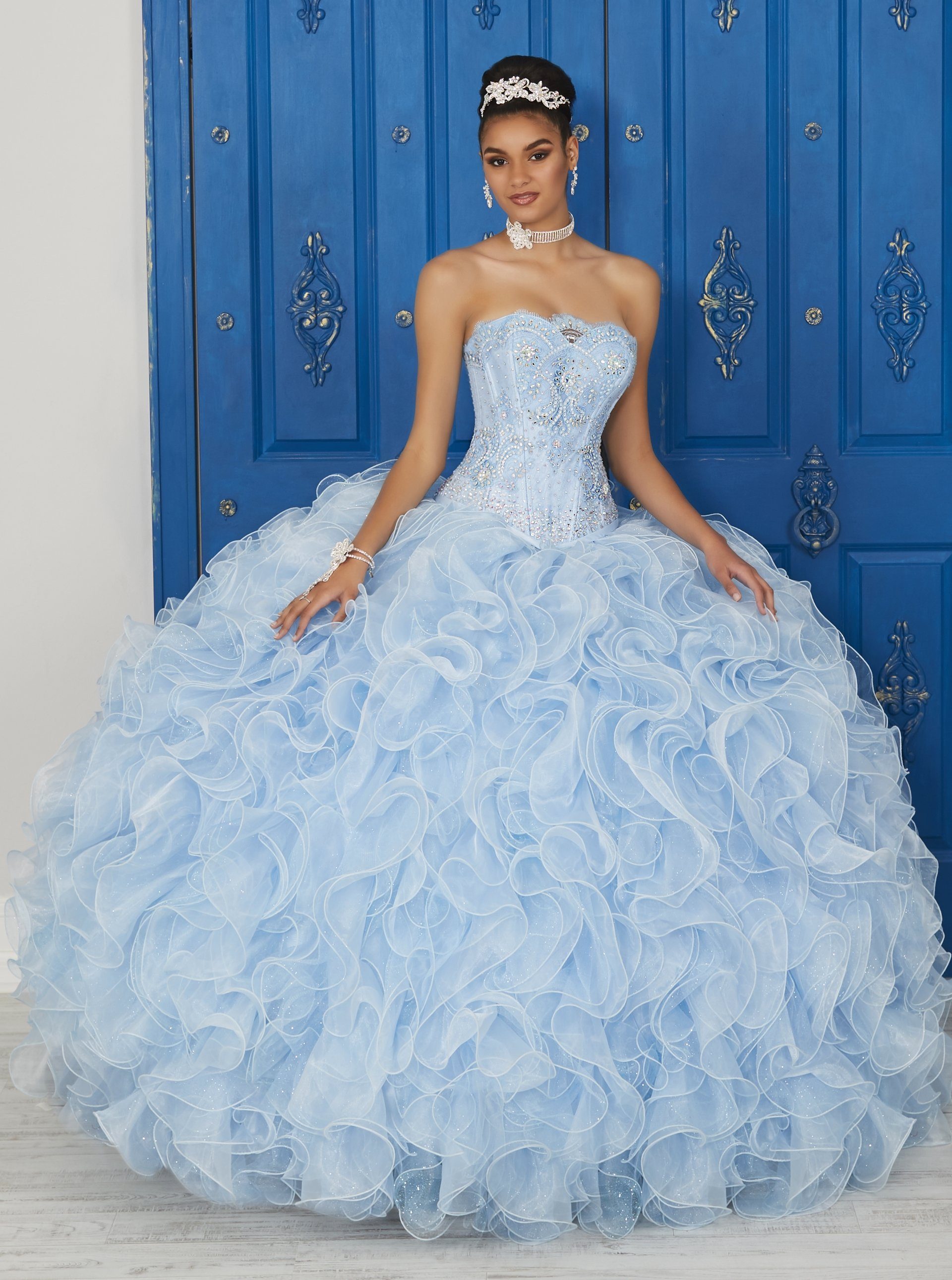 La glitter quinceanera dresses best sale