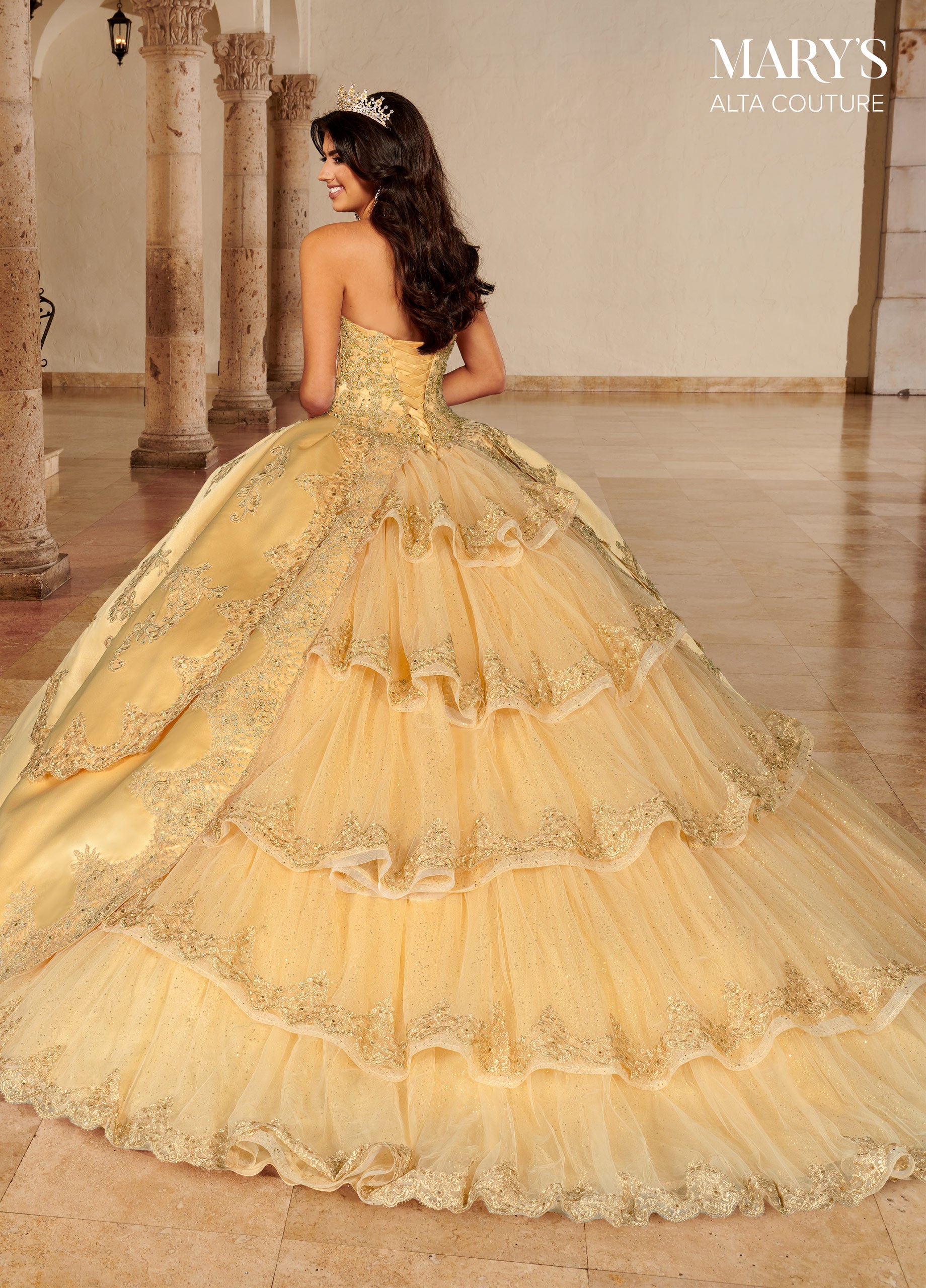 Orange Quinceanera Dresses