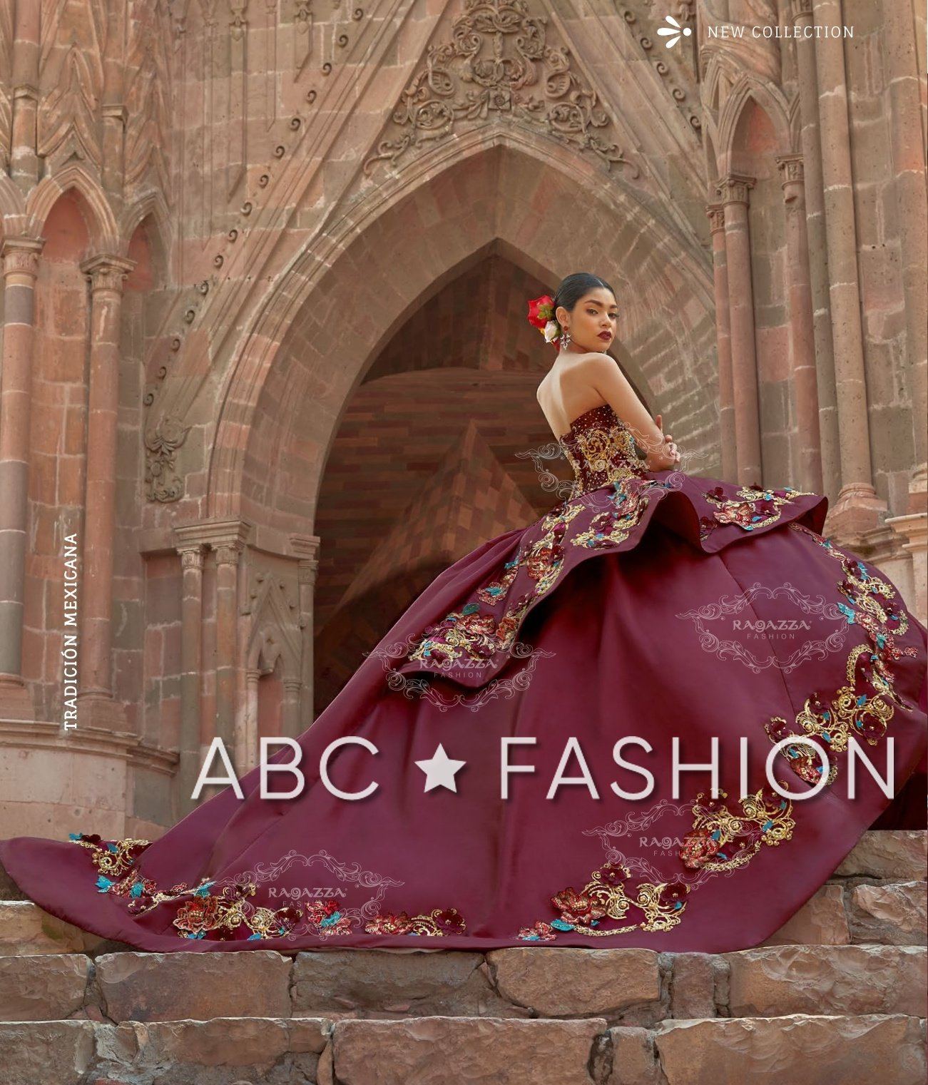 Virgen De Guadalupe Quince Dress by Ragazza M18 118 ABC Fashion