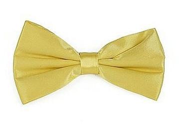 Yellow Bow Ties with Matching Pocket Squares – ABC Fashion